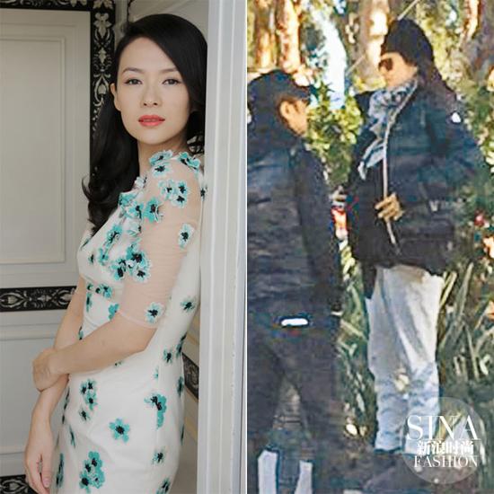 章子怡懷孕后，這帽子戴的也太奇特