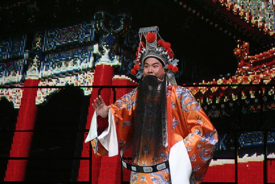河南省豫劇二團(tuán)演員、唐派再傳弟子郭志誠(chéng)演唱唐派名劇《金殿風(fēng)云》