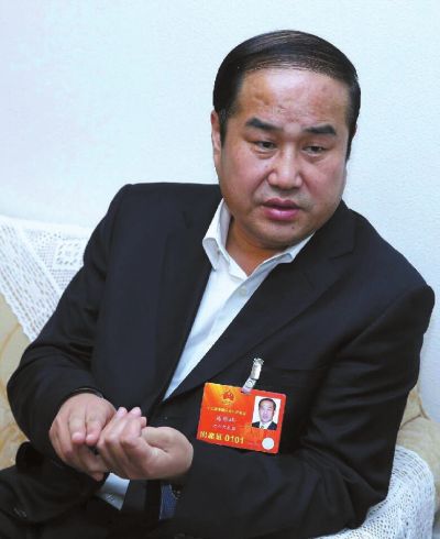 保定市長馬譽峰。資料圖片