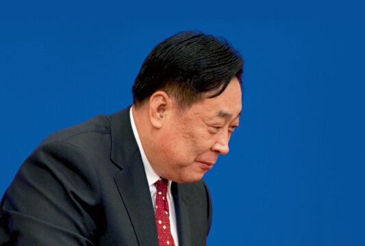 張力軍從環(huán)保部副部長(zhǎng)任上退休兩年多后，被中紀(jì)委宣布接受組織調(diào)查。資料圖