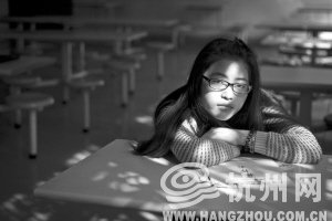 　筆試面試都過了最終沒被錄取，讓胡格格非常失落。 記者 陳中秋 攝