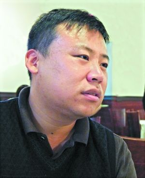 來自廣東的留學(xué)生馬博打算回國(guó)就業(yè)。（陳安 攝）