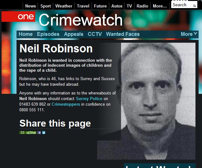 據(jù)英國廣播公司（BBC）網(wǎng)站消息，英國警方正在通緝一名涉嫌傳播淫穢兒童照片和性侵兒童的逃犯，有跡象顯示，他有可能潛伏在中國北京的國際學(xué)校當(dāng)老師。