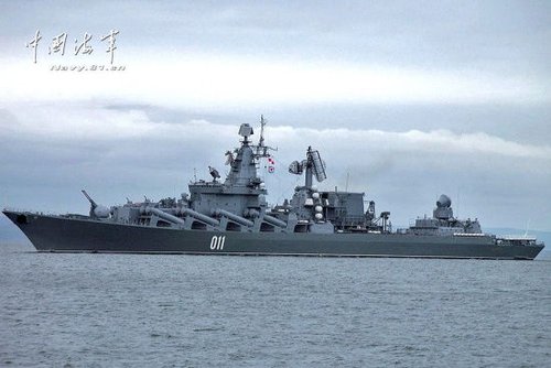 瓦良格號巡洋艦。