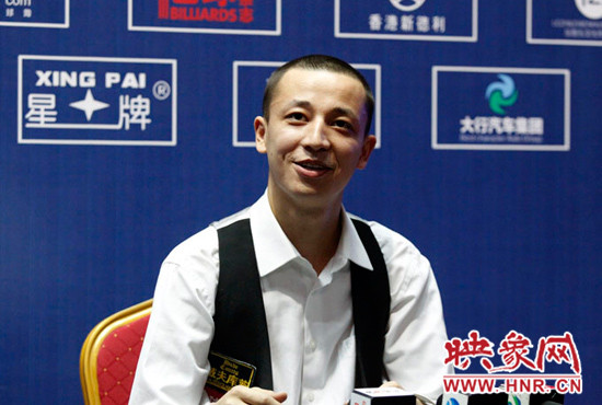 發(fā)布會上，中國業(yè)余選手帕如克很期待下一句的比賽