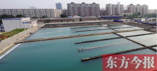11月8日，鄭州柿園水廠，階梯水價近日成為熱議的話題