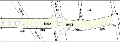 東西恢復(fù)雙向6車道，限高3.2米，限速30千米每小時(shí)