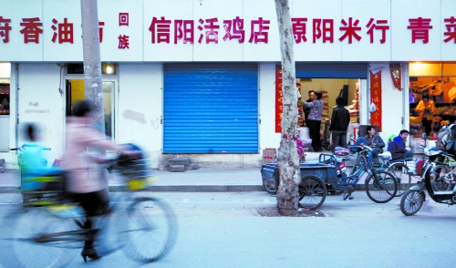 鄭州市一些活禽店紛紛關門，有人猜測，是受禽流感影響
