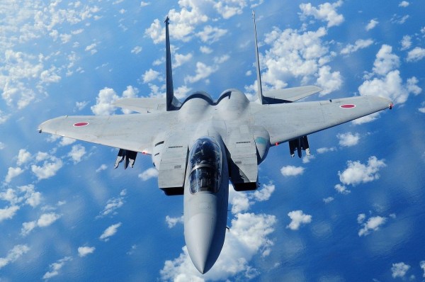 圖為F-15DJ雙座型。