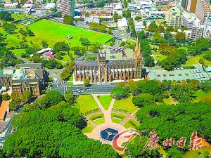 　　悉尼海德公園。