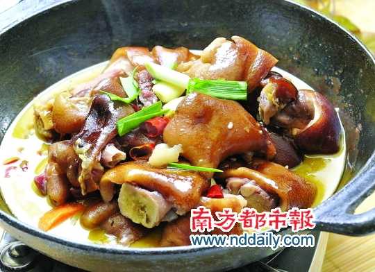臘豬腳跟鹵豬手、南乳豬手味道是完全不同的