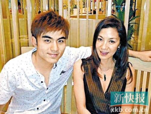 梁洛施的初戀男友Adriano與楊紫瓊也是朋友。