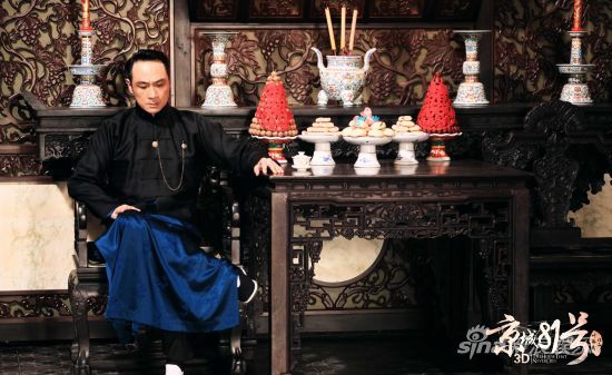 吳鎮(zhèn)宇飾演的霍家大少爺，正為二弟冥婚一事焦頭爛額