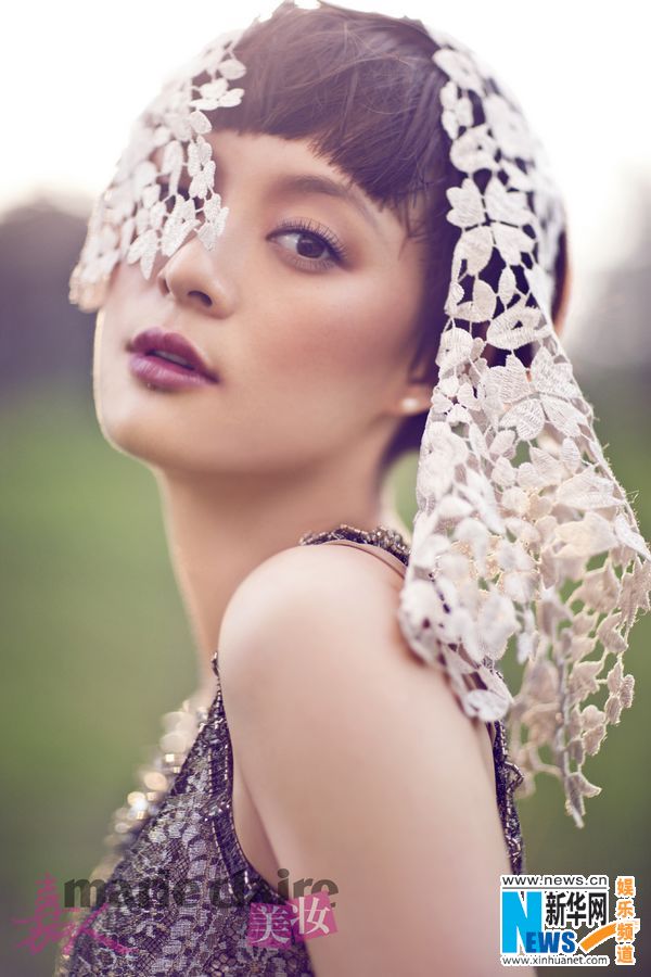 孫儷詮釋巴洛克風(fēng)“花仙子” 肌膚嫩白身姿曼妙