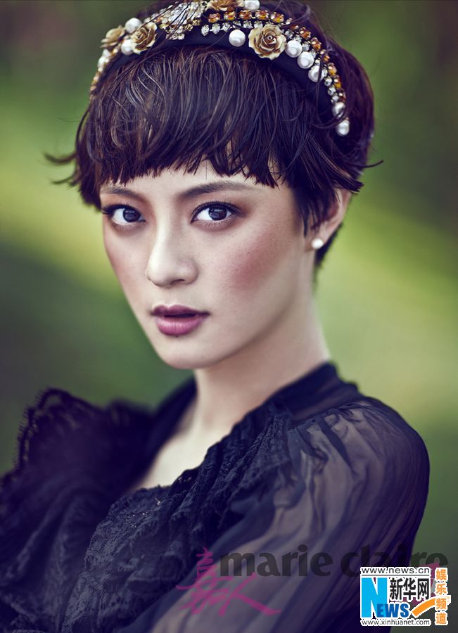 孫儷詮釋巴洛克風(fēng)“花仙子” 肌膚嫩白身姿曼妙