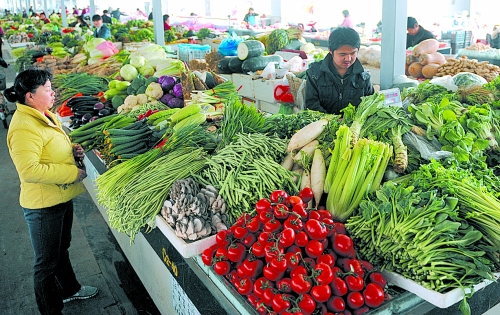 菜價(jià)上漲但蔬菜供應(yīng)充足