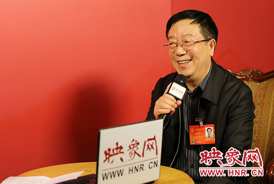 全國(guó)人大代表鄭永和做客映象網(wǎng)全國(guó)兩會(huì)北京直播室。