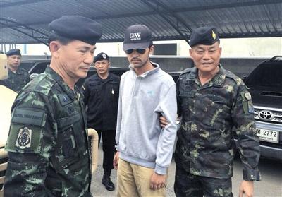 9月1日，泰國警方在泰國與柬埔寨邊境抓獲曼谷爆炸案主要嫌疑犯。圖/CFP