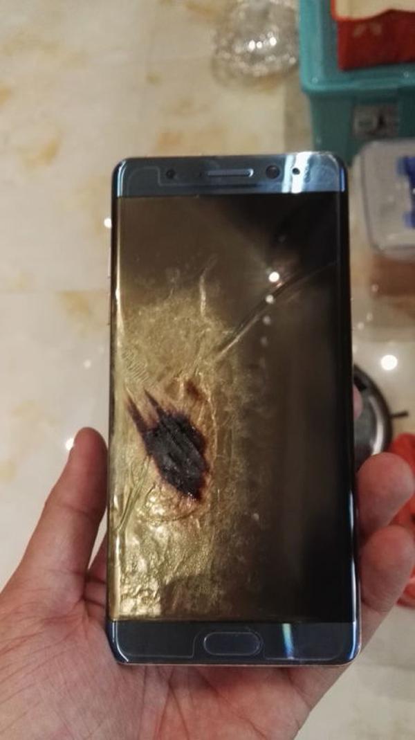 國行版三星Note 7也炸了？京東確認這個訂單是真的