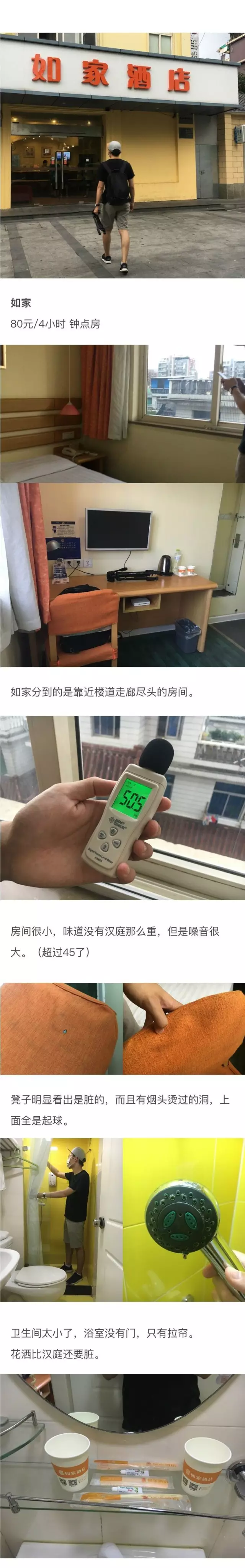快捷酒店究竟有多臟？網(wǎng)友在7家酒店開房實(shí)測