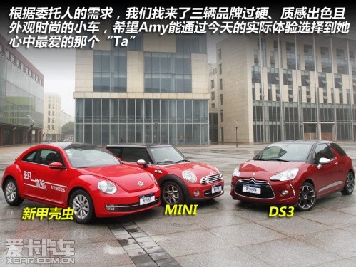 MINI、新甲殼蟲、DS3