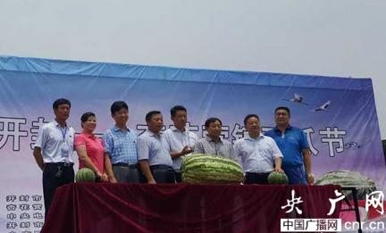 2016中國(guó)·開(kāi)封——杏花營(yíng)西瓜節(jié)隆重開(kāi)幕