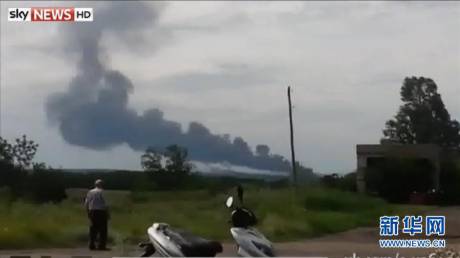 直擊馬航MH17客機墜毀現(xiàn)場