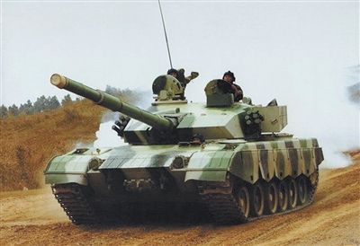 陸軍99改主戰(zhàn)坦克。