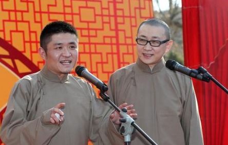 陜西籍相聲演員苗阜、王聲將帶來反腐主題相聲