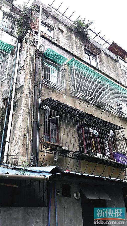 引發(fā)糾紛的是一套老舊房子。 新快報記者 尹政軍/攝