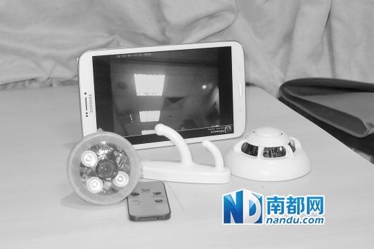 香港民建聯(lián)從市面購買到的偷拍儀器。