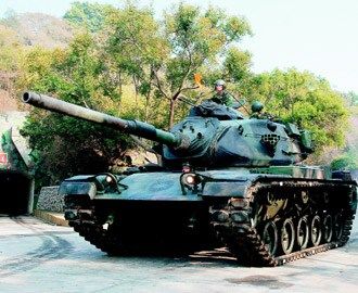 圖為M60A3同型戰(zhàn)車。圖片來源：臺灣媒體