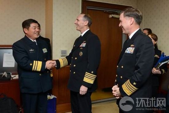 解放軍海軍副司令訪美談及環(huán)太軍演。