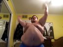 肥男激情大跳B(niǎo)aauer神曲Harlem Shake！