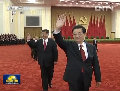 胡錦濤、習近平等領導同志親切會見十八大代表