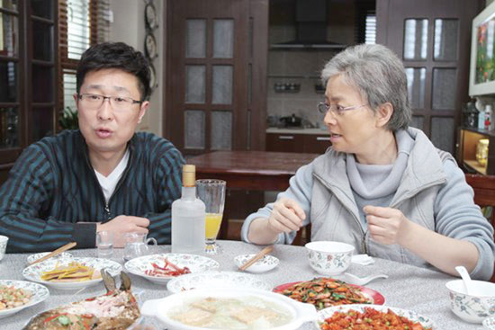 宋丹丹和林永健在《媽媽的花樣年華》中飾演一對(duì)母子