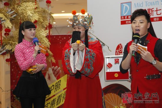 百姓護照過大年活動現(xiàn)場