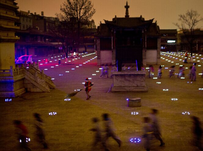 云南小學(xué)生在少林寺“閉關(guān)”五天